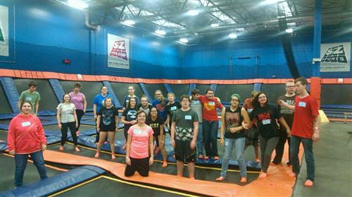 sky zone in Buffalo 